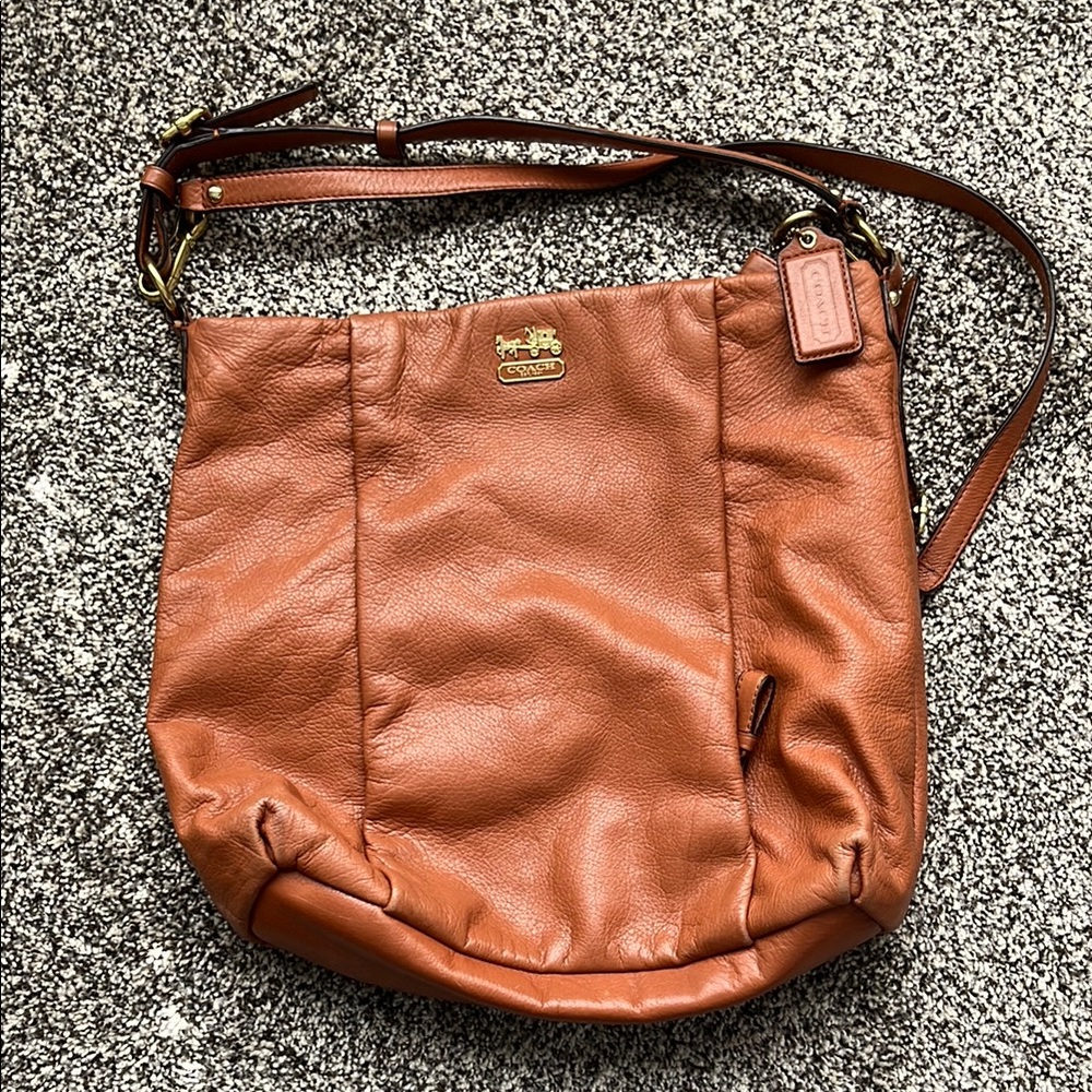 Coach Leather Shoulder and Crossbody Bag